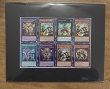 DUAD 1st Edition Secret Rare Uncut Sheet- Yugioh Konami 2X4