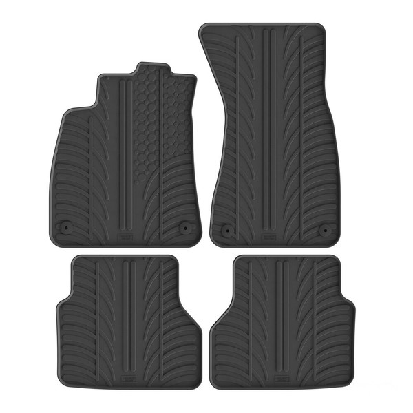 Set FußMatten Nach Maß Aus Gummi FüR Audi A6 (C9) Limousine / Avant Ab 2025-image