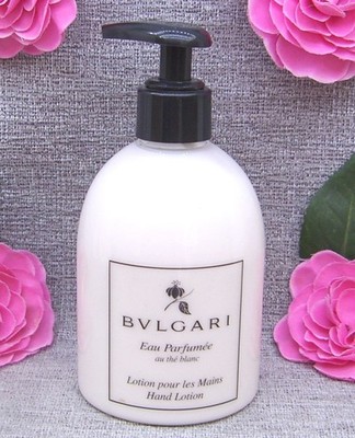 BVLGARI Eau Parfumee Au the Blanc Hand Lotion 300 ml  Lotion pour les Mains  