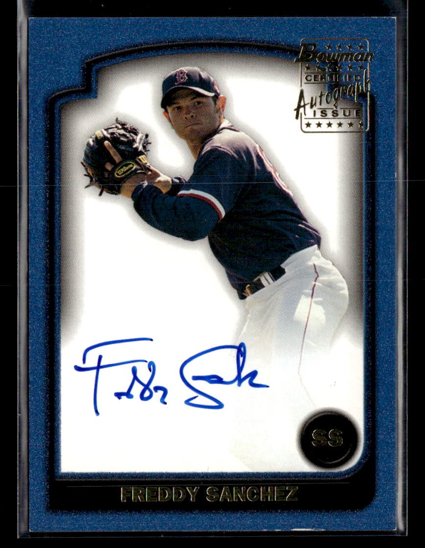2003 Bowman #SOF-FS Freddy Sanchez Signs of the Future