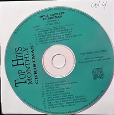 VOL 4 COUNTRY CHRISTMAS HITS TOP HITS KARAOKE CDG LOT LONG DRIVE
