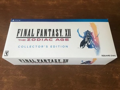 Final Fantasy XII: The Zodiac Age Collector Edition for PS4. Open Box (see desc)
