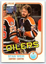 1981-82 O-Pee-Chee Stan Weir Edmonton Oilers #124
