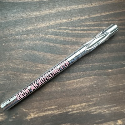 Benefit Brow Microfilling Pen LIGHT BROWN Eyebrow Triple Brush - Full Size NWOB