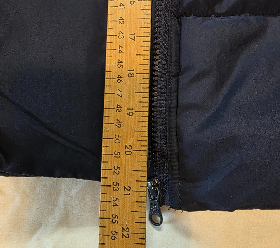 U.S. Polo Assn Puffer Jacket Coat w/ Hoodie Blue Men’s Size XL - Image 4 of 4