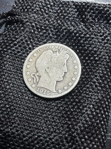 1915-P Barber Half Dollar