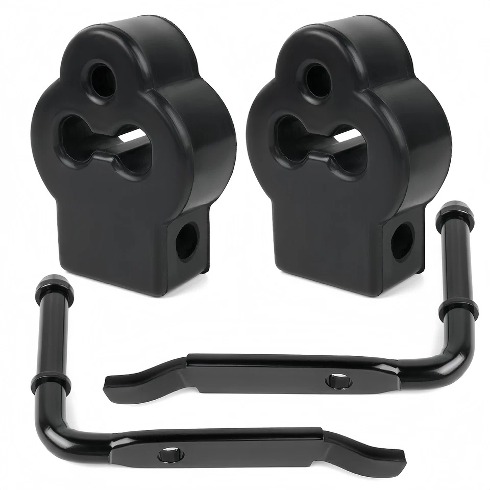 4 piezas aisladores de goma y soportes de soporte para Ford Crown Victoria/Mercury Grand Foto 4 de 4