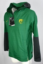 Baylor Windbreaker Jacket Men's Size L Bears Nike Half Zip Hooded NCAA BU