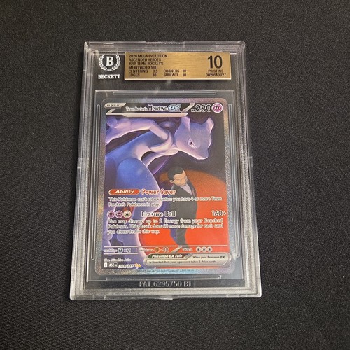 BGS 10 Team Rocket's Mewtwo EX SIR 281 Ascended Heroes Pokemon Card