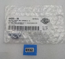 Harley Davidson Chrome Caliper Insert Disc *New In Sealed Packaging* 44095-96