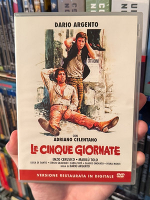 Le Cinque Giornate (1973) Dario Argento Italian Import PAL DVD *NO ENGLISH*  
