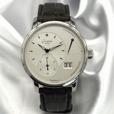 Glashutte Original PanoReserve 40mm Steel Silver 1-65-01-22-12-04 Men s 2025