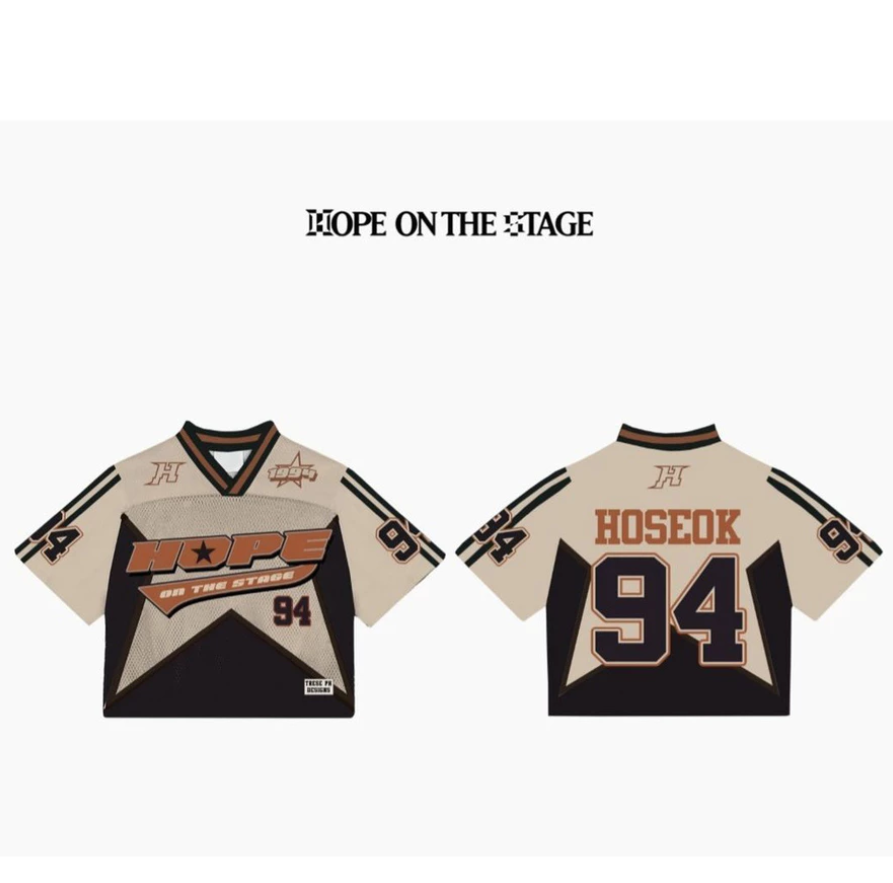 BTS JHOPE HOPE ON THE STAGE JERSEY FOR ARMY HOSEOK FANCY SHIRT