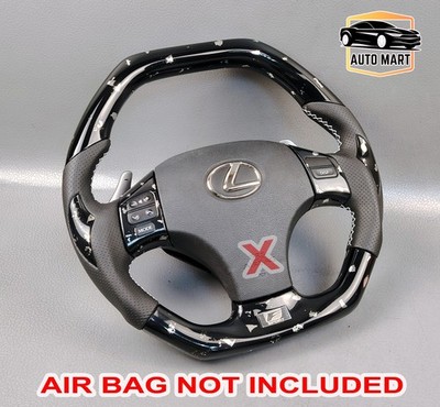 2007 2012 LEXUS IS250 IS350 ISF HYDRODIPPED FLAT BOTTOM STEERING WHEEL