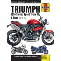 Triumph 1050 Sprint, Speed Triple Und Tiger (05-15) Workshop Manual Haynes