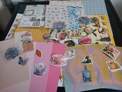 SALE PACKAGE HOBBYCRAFTS FOR SCRAPBOOKING WITH TAPE NEW (SALE321)
