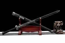 Hand forged high manganese steel Tanghorizontal sword long sword cold weapongift