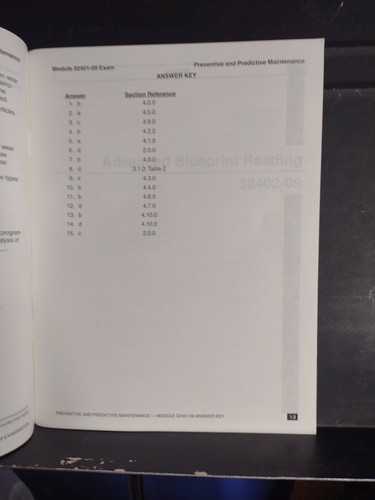Industrial Maintenance Mechanic Level 4 Test Booklet NCCER Pearson Very Good - 第 7/13 張圖片