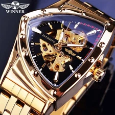 Clearance 16 winners Men's, Fashion, Triangle, Automatic Mechanical Watch