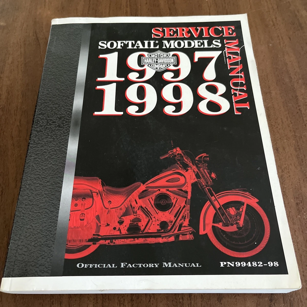 Harley-Davidson Motorcycle Manuals and Literature 1997 Year of