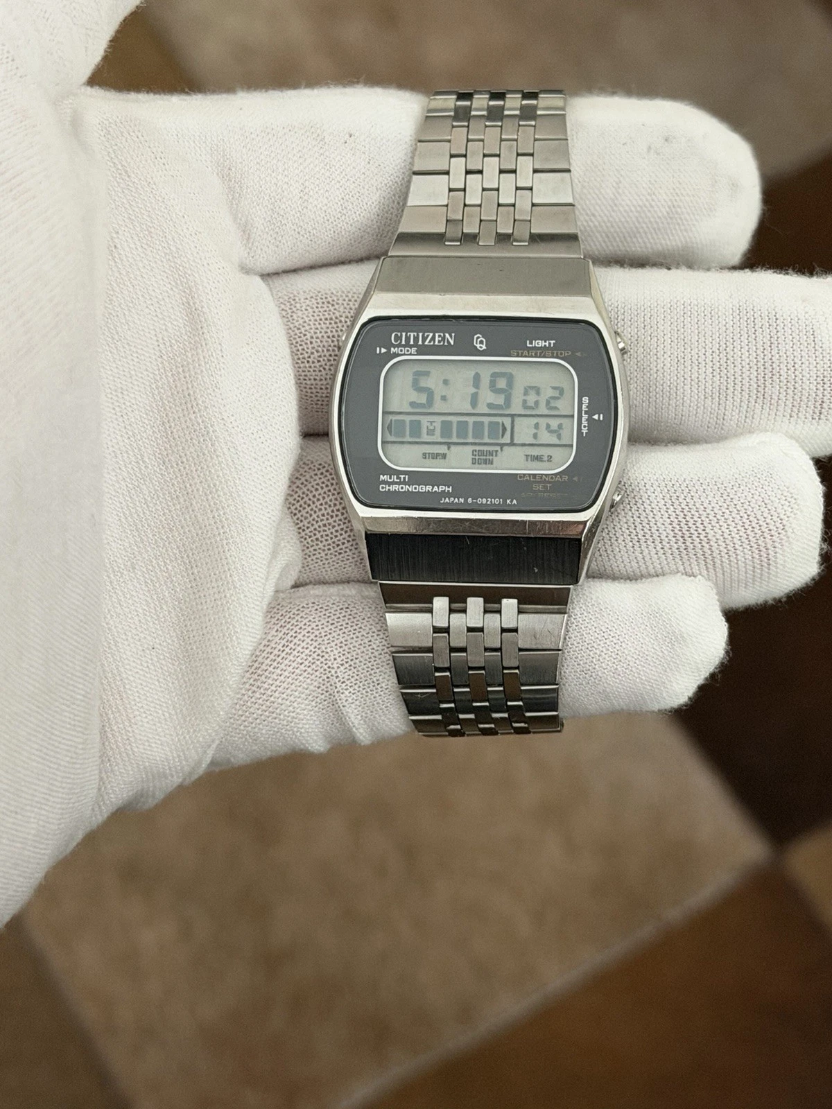 Rare Vintage Citizen Multi Chronograph Men’s Digital Sports Watch JDM 1970s