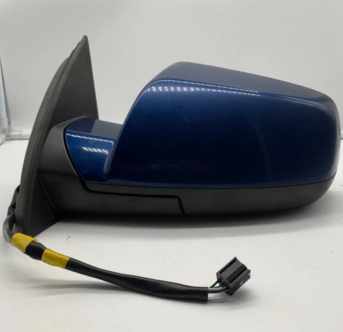 2010-2011 Chevrolet Equinox Driver Side Power Door Mirror Blue OEM A01B32001