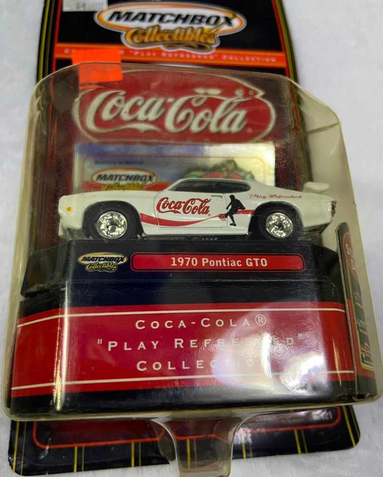 MATCHBOX COLLECTIBLES 1970 PONTIAC GTO / COCA-COLA / 1/64 Scale - Image 4 of 4