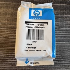 HP 74XL Black Ink Cartridge CN032W Sealed OEM Malaysia