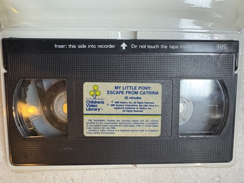 My Little Pony Escape From Catrina VHS, 1986 Animated Vintage - Picture 9 of 10