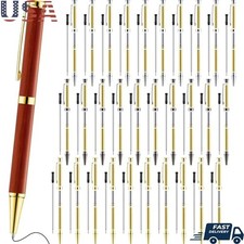 30 Pcs Slimline Pen Kit Wood Turning Twist Pen w/ Refill Lathe Turning Supplies