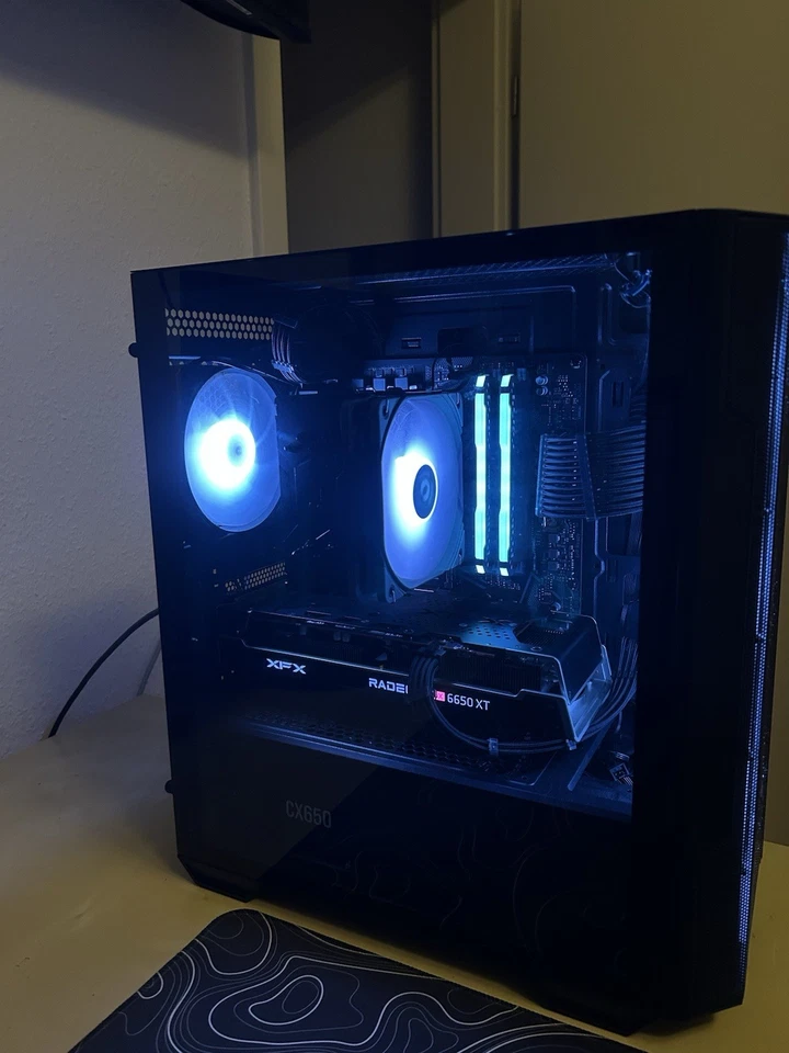 Gaming PC 6650xt | Ryzen 5 5600x | 1TB SSD | 32gb RAM Nur Abholung! - Bild 2 von 4