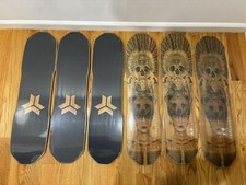 Lot of 6 NEW Freebord 77cm Skateboard Deck Only - Totem Design Sealed