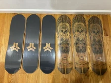 Lot of 6 NEW Freebord 77cm Skateboard Deck Only - Totem Design Sealed