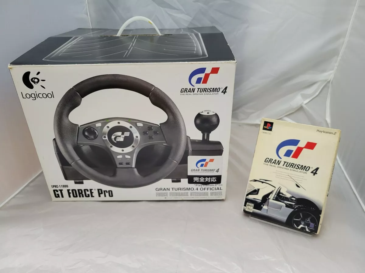 LogiCool GT Force Pro Gran Turismo 4 Steering Wheel with Box [USED]