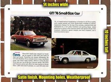 Metal Sign - 1976 GM (Sign Variant #07)