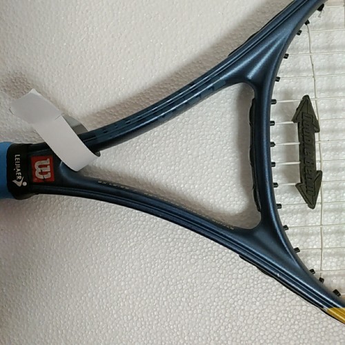 Wilson Federer 27.5" Tennis Racket blue white US OPEN Double Beam - Picture 5 of 5