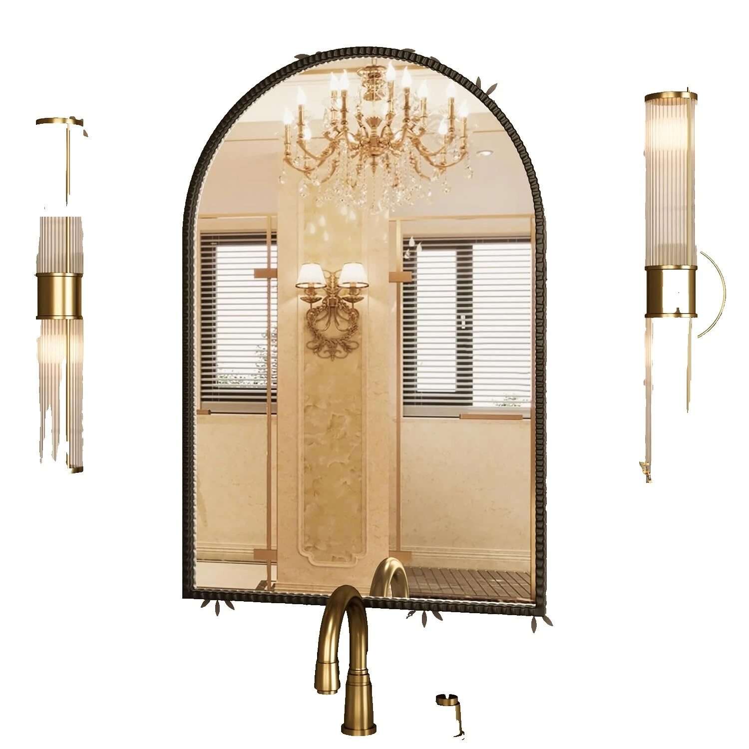 Iron Frame Home Décor Mirrors