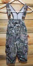 Game Winner Camo Bib Overalls Outerwear Youth Size XS