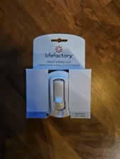 Lifefactory Pivot Straw Cap for use with 8oz Wide Neck Baby Toddler Bottles