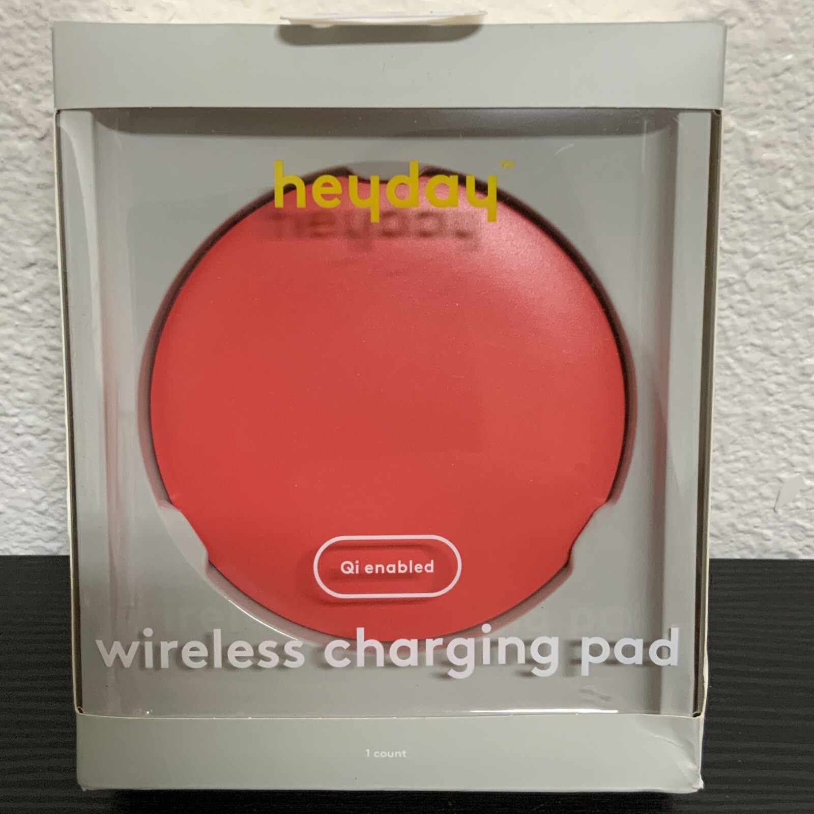 🍒 Heyday Qi Enabled Wireless Charging Pad - Pink