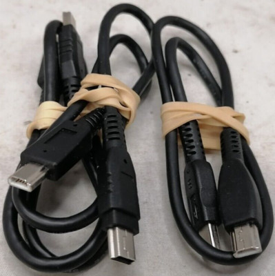 Lot of 6 Mini USB-A to Mini USB-B Various Lengths