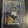 Michael Carter 2021 Panini Obsidian Electric Etch Purple RC /100 Jets Rookie