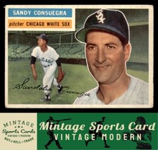 1956 Topps - Sandy Consuegra - #265 Chicago White Sox (MK)