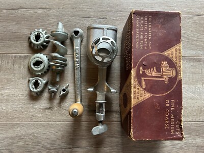 Antique Vintage Landers, Frary & Clark LF&C No. 21 Universal Food & Meat Chopper