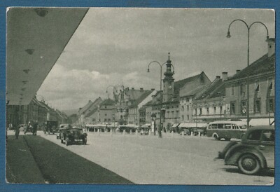 Maribor Slovenia vintage postcard 1949.