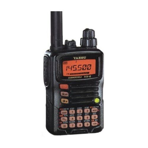 Yaesu VX-6R Tri-Band Hand-Held Radio with RT Systems Prog Yaesu VX-6R Tri-Band Hand-Held Radio with RT Systems Prog