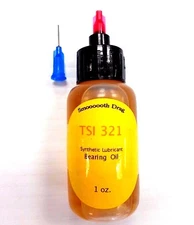 TSI 321 Synthetic Lubricant Reel Oil / Bearing Oil - 1 Oz Bottle w/ Needle Cap