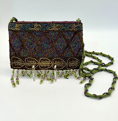 Lady Jade Beaded Purse - Handmade from Montana