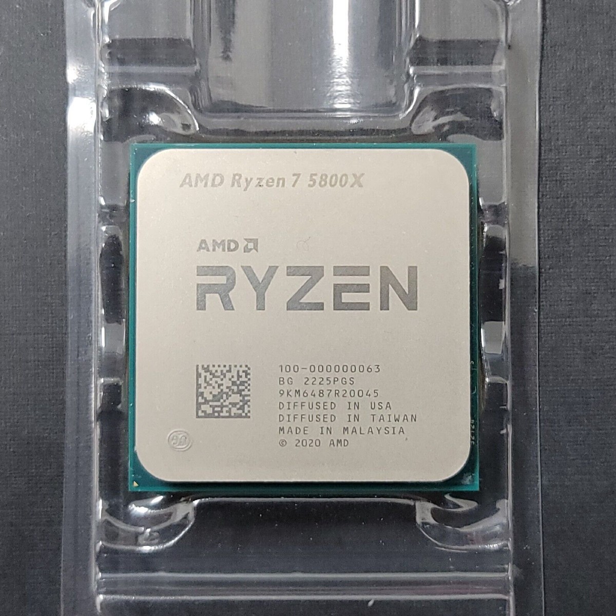 CPU AMD Ryzen 7 5800X CPU AMD Ryzen™ 7 5800X Gaming CPU - 8-core/16-thread Desktop