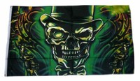 Fahne / Flagge Skull Totenkopf Fantasy 90 X 150 Cm